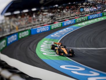 El australiano Oscar Piastri, líder del campeonato, en el Gran Premio de Países Bajos, en el circuito de Zandvoort. EFE / S. Van der Wal