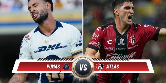 Pumas vs Atlas: EN VIVO, dónde ver el partido de la J7, Apertura 2025 ...