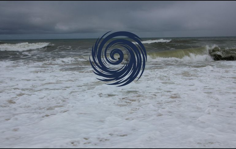 La depresión tropical Once-E se formó la madrugada de este domingo en el océano Pacífico. ESPECIAL / CANVA