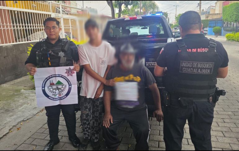 Se pidió el apoyo de elementos de la Unidad de Búsqueda de Personas Desaparecidas (UBPD) de la Comisaría tapatía, cuyos oficiales contactaron a los familiares del hombre. ESPECIAL/Policía de Guadalajara