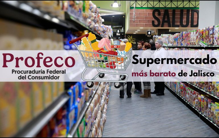 En este supermercado encuentras los precios más bajos de todo Jalisco para adquirir la Canasta Básica; se encuentra en Zapopan. EL INFORMADOR / ARCHIVO
