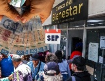 Septiembre, el mes que inició hoy lunes 1, incluye un pago de la Pensión Bienestar en sus distintos programas. ESPECIAL / EL INFORMADOR y CANVA