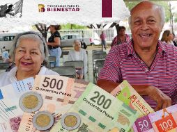 La titular de la Secretaría del Bienestar, Ariadna Montiel Reyes, dio a conocer este lunes 1 de septiembre el calendario oficial con las fechas exactas del próximo depósito. ESPECIAL / Secretaría del Bienestar y CANVA