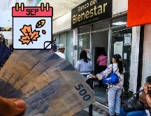 Todo pago se debe retirar después de que les deposite, según la fecha del calendario oficial. ESPECIAL / EL INFORMADOR y CANVA