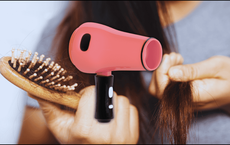 El uso de la secadora de cabello se ha popularizado y no sólo por razones de estética e imagen, sino también de salud. ESPECIAL / CANVA