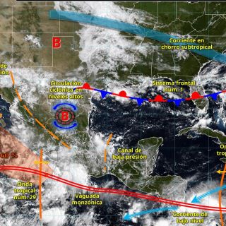 SMN advierte lluvias intensas por posible ciclón tropical al inicio de esta semana
