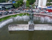 Con las obras se busca que las y los peatones puedan ingresar al vaso de agua y a la fuente de forma más sencilla, por lo que se construirá un andador perimetral. EL INFORMADOR/A.NAVARRO