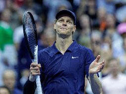 Jannik Sinner. El número uno del mundo alcanzó la siguiente fase de la competencia. EFE/C. Herrera