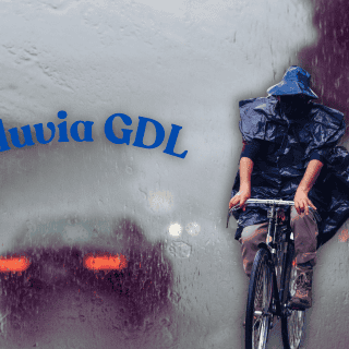 Martes de lluvias a esta hora de la tarde en Guadalajara