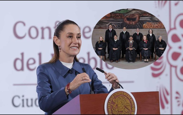 Sheinbaum dijo que ahora el principal reto de los nuevos jueces, magistrados y ministros será garantizar que realmente exista impartición de justicia en todo el país. SUN / Gabriel Pano / RDB
