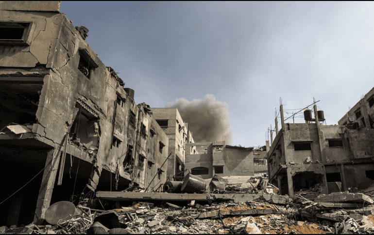 Según indica en un comunicado Hamás, que gobierna de facto la Franja, Israel está actuando desde el aire y también con robots con toneladas de explosivos. EFE / ARCHIVO