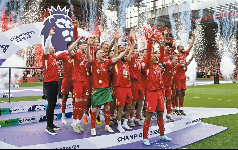 Liverpool. El dominio británico se refuerza con el actual campeón como gran protagonista. AFP/P. Ellis