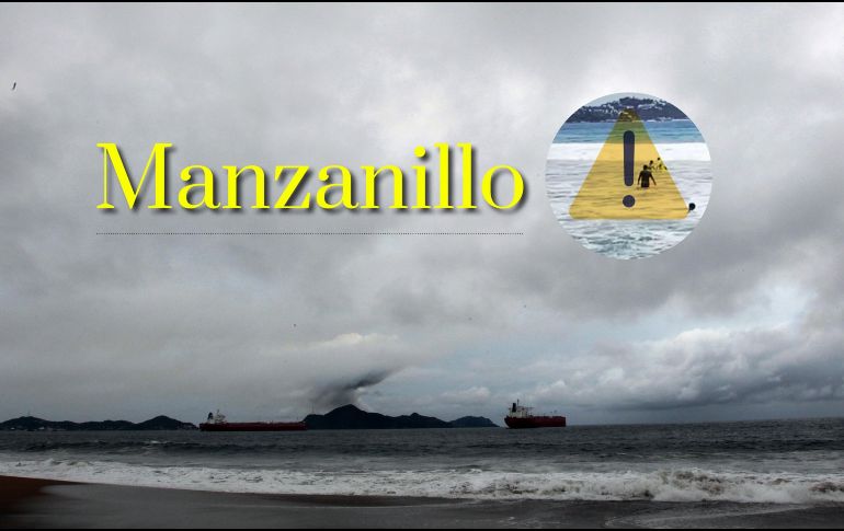 La Dirección de Protección Civil y Bomberos Manzanillo advirtió un incremento en el oleaje de las playas del municipio.  EL INFORMADOR / ARCHIVO