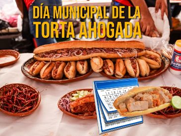 Esto es todo lo que debes saber para disfrutar de una torta gratuita por el día municipal de la torta ahogada. EL INFORMADOR / ARCHIVO