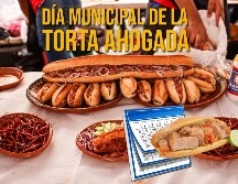 Esto es todo lo que debes saber para disfrutar de una torta gratuita por el día municipal de la torta ahogada. EL INFORMADOR / ARCHIVO
