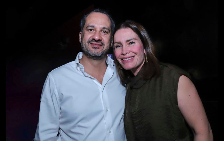 Fernando Shelley y Karla Mora. GENTE BIEN JALISCO / C. Jimeno