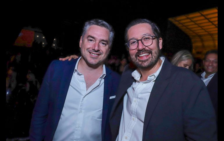 Checo Barrera y Esteban Alzati. GENTE BIEN JALISCO / C. Jimeno