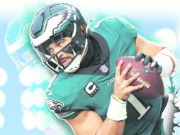 Jalen Hurts. El QB de los Eagles buscará el bicampeonato. EL INFORMADOR