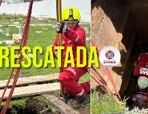 Durante las labores de rescate, la zona fue asegurada por elementos policiales para permitir el trabajo de los rescatistas. ESPECIAL / Protección Civil y Bomberos de Zapopan