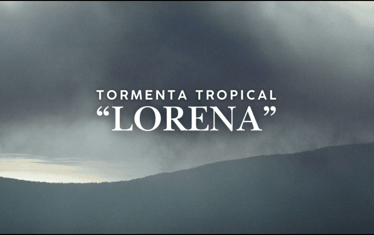 “Lorena” se ha degradado a una tormenta tropical frente a la costa occidental de Baja California Sur. ESPECIAL / CANVA