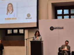 La diputada abordó algunas de las acciones legislativas impulsadas durante su primer año en la Cámara Baja. EL INFORMADOR / R. BOBADILLA