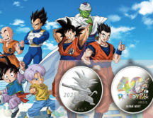 El 40 aniversario de Dragon Ball se celebró oficialmente el 20 de noviembre de 2024. ESPECIAL/Crunchyroll/Casa de la Moneda de Japón