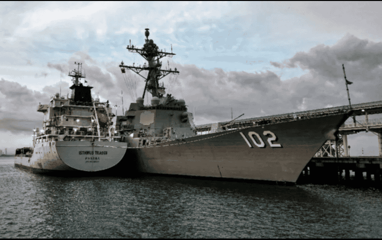 El USS Jason Dunham forma parte de las operaciones de seguridad marítima de Estados Unidos en el Caribe sur. AFP / ARCHIVO