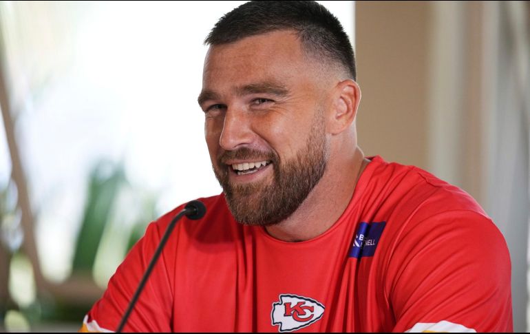 Travis Kelce será uno de los focos de atención del juego de hoy en Sao Paulo. AP/F. Llano