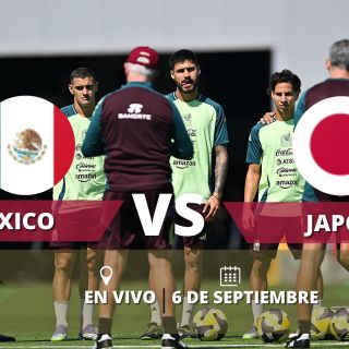 ¿Dónde ver EN VIVO el partido amistoso México vs Japón?