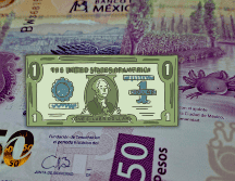 El peso en los mercados internacionales concluyó alrededor de 18.71 pesos por dólar, lo que significó una depreciación de 0.29 por ciento. ESPECIAL / CANVA