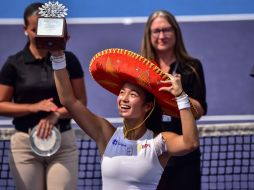 Alexandra Eala escribió una página dorada en su incipiente carrera al conquistar el título del Abierto de Guadalajara WTA 125. ESPECIAL.