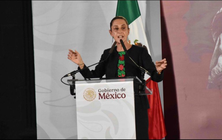 Claudia Sheinbaum. La presidenta visitó ayer Durango. SUN/E. Vázquez