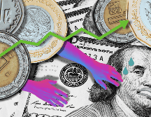 A pesar del zangoloteo de la moneda mexicana al dólar, recuerda que la cotización de este cambia a lo largo del día por lo que su precio final de compra y venta puede variar. ESPECIAL / Canva