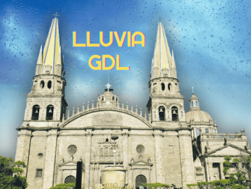 Conforme avance la semana, la probabilidad de lluvia en Guadalajara va incrementando. ESPECIAL / CANVA