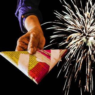 ¿Por qué la pirotecnia es peligrosa aún sin encender?