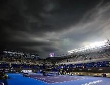 La organización del torneo informó que la reanudación dependerá de la mejora en las condiciones climáticas. EL INFORMADOR/ A. NAVARRO.