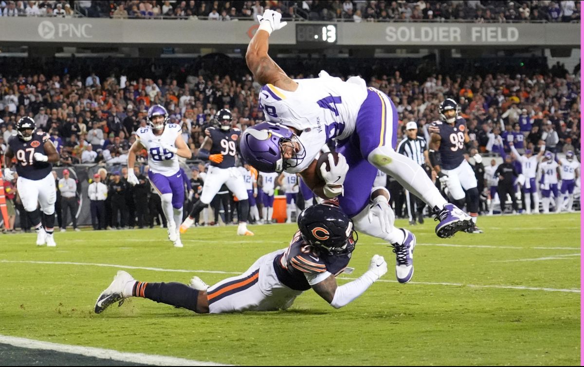 Los Vikings sellaron un cuarto período de 21-7. AP/N. Huh