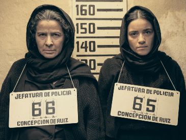 Arcelia Ramírez y Paulina Gaitán dan vida a las hermanas Baladro. CORTESÍA