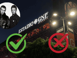 Qué si y qué no puede pasar al Estadio GNP Seguros en los conciertos. EL INFORMADOR / EFE / ARCHIVO