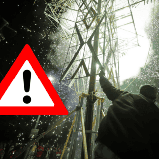 ¿Qué hacer en caso de quemaduras causadas por pirotecnia?