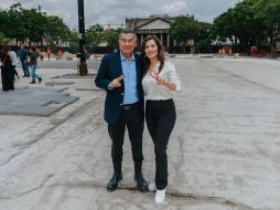 Delgadillo destacó que desde hace cuatro décadas  las  plazas Liberación, Fundadores y Cabañas no habían recibido una intervención integral. CORTESÍA