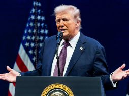 Trump dijo a los medios: 