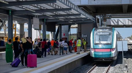 El Gobierno federal impulsa el tren de pasajeros Ciudad de México-Nogales, que pasará por Guadalajara. Para el próximo año se contemplan recursos para la etapa jalisciense. AFP/C. De Souza