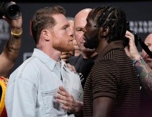 Canelo y Crawford  ya tuvieron su primer careo en Las Vegas. AP/J. Locher