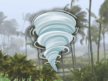 El actual fenómeno podría evolucionar a un ciclón tropical a finales de esta semana. ESPECIAL / CANVA