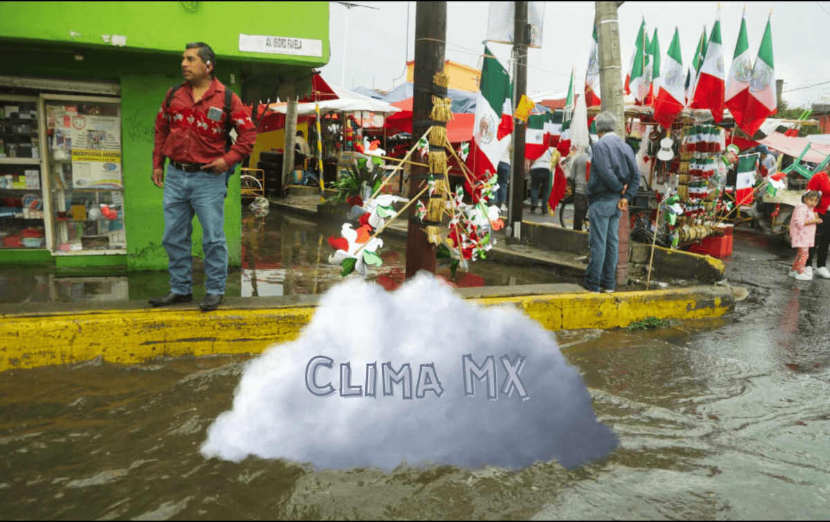 El pronóstico de lluvias en general para gran parte del país. SUN / ARCHIVO