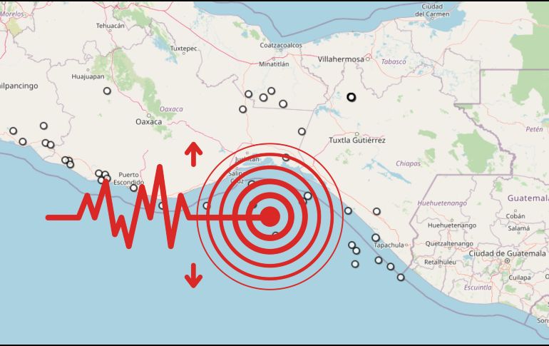 El temblor más fuerte se registró cerca de Salina Cruz, Oaxaca. SUN / ARCHIVO
