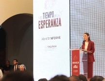 Laura Imelda Pérez destacó la implementación de programas sociales que benefician a casi 100 mil personas del municipio. CORTESÍA