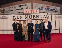 Alfonso Herrera, Sandra Solares, Paulina Gaitán, Luis Estrada, Arcelia Ramírez, Mauricio Isaac y Joaquín Cosío. ESPECIAL/NETFLIX.