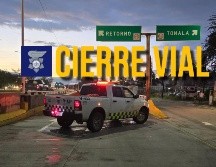 Estos son los cierres a la circulación vehicular informados por la Policía Vial Jalisco esta mañana de jueves 11 de septiembre. ESPECIAL / POLICÍA VIAL JALISCO